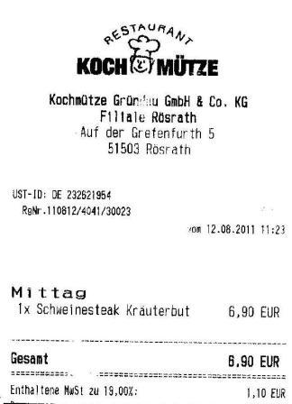 mtvl Hffner Kochmtze Restaurant